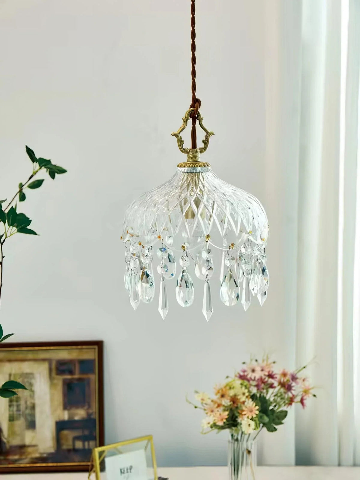 French_Brass_Crystal_Pendant_Lamp_9