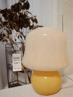 French Cream Mushroom Table Lamp 28