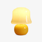 French Cream Mushroom Table Lamp 8