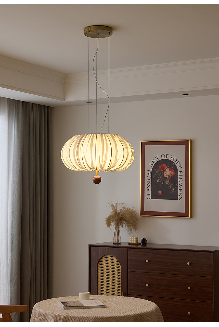 French_Pleated_Fabric_Pendant_Light_10