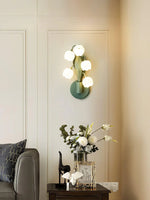french wall lamp in the living room