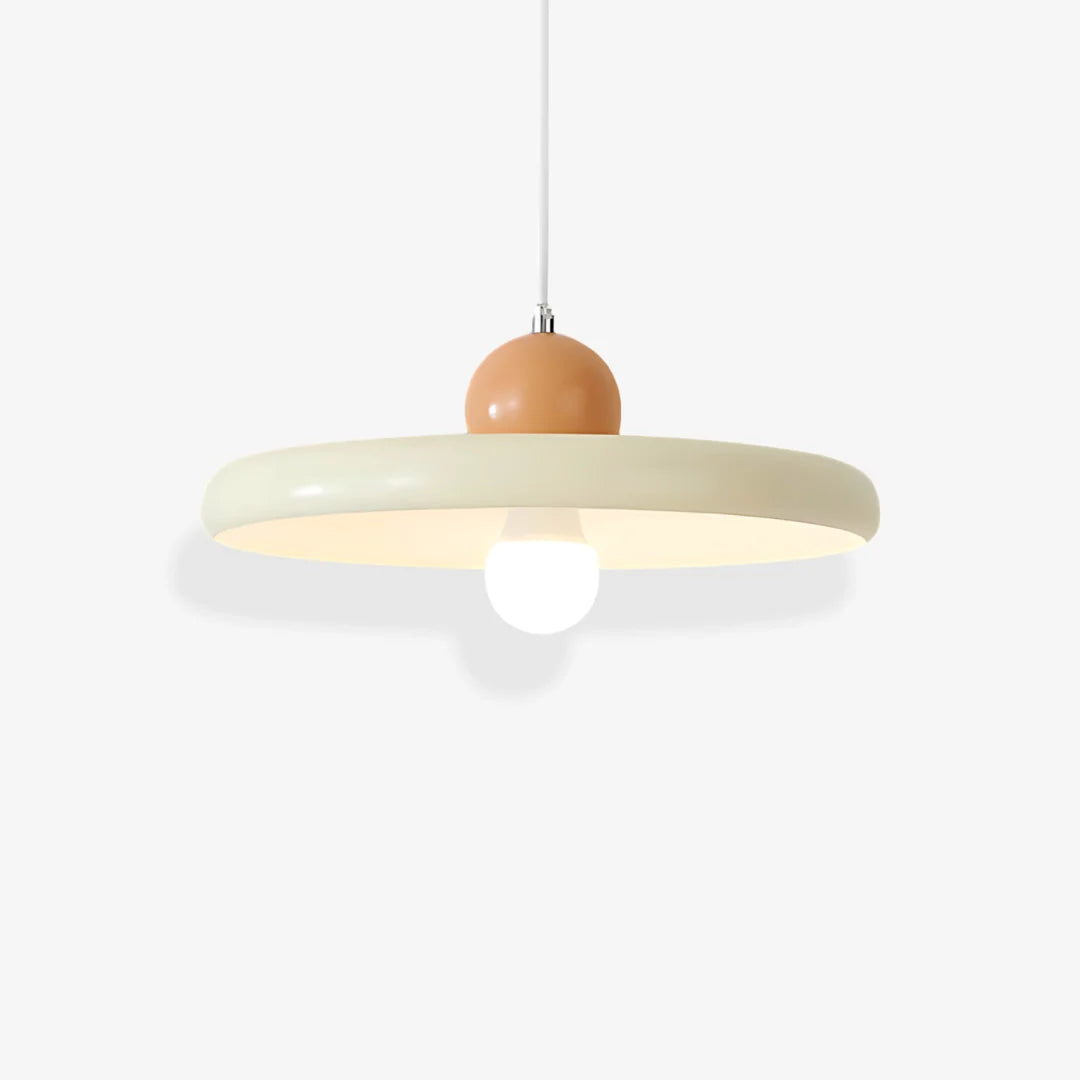 French Frisbee Pendant Light