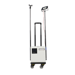 Front view of the Trolley-Style 2000W Solar Lithium Inverter Generator on a white background