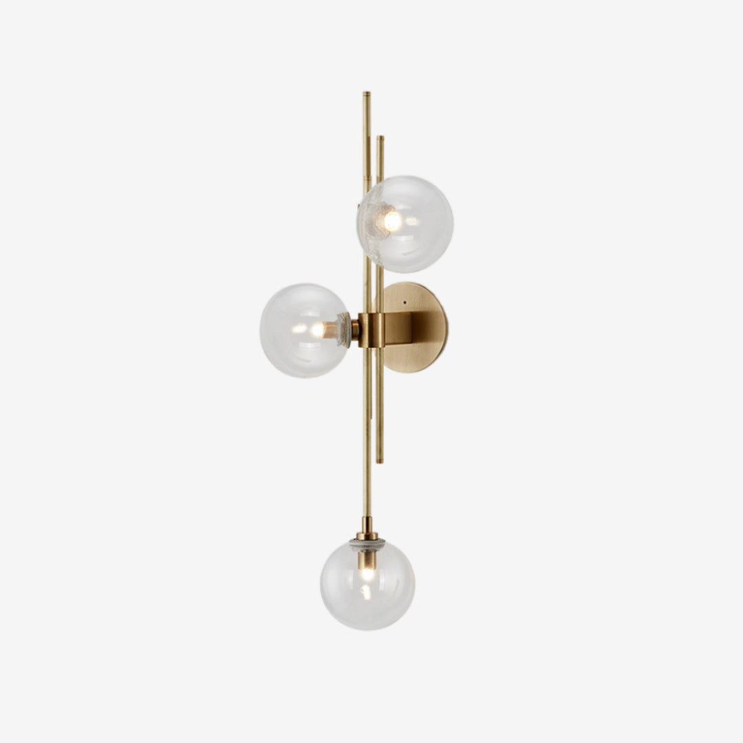 Clear Glass Wall Lamp – Sleek and Modern Lighting for Contemporary Interiors