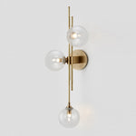 Transparent Glass Wall Sconce – Minimalist Design for Versatile Home Decor