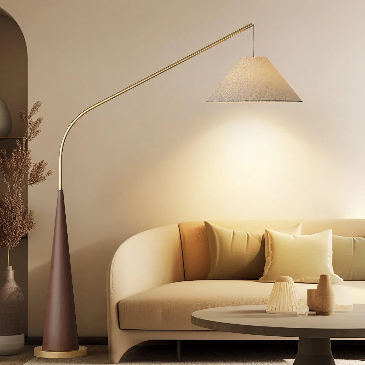 Gibson Arc Floor Lamp 2