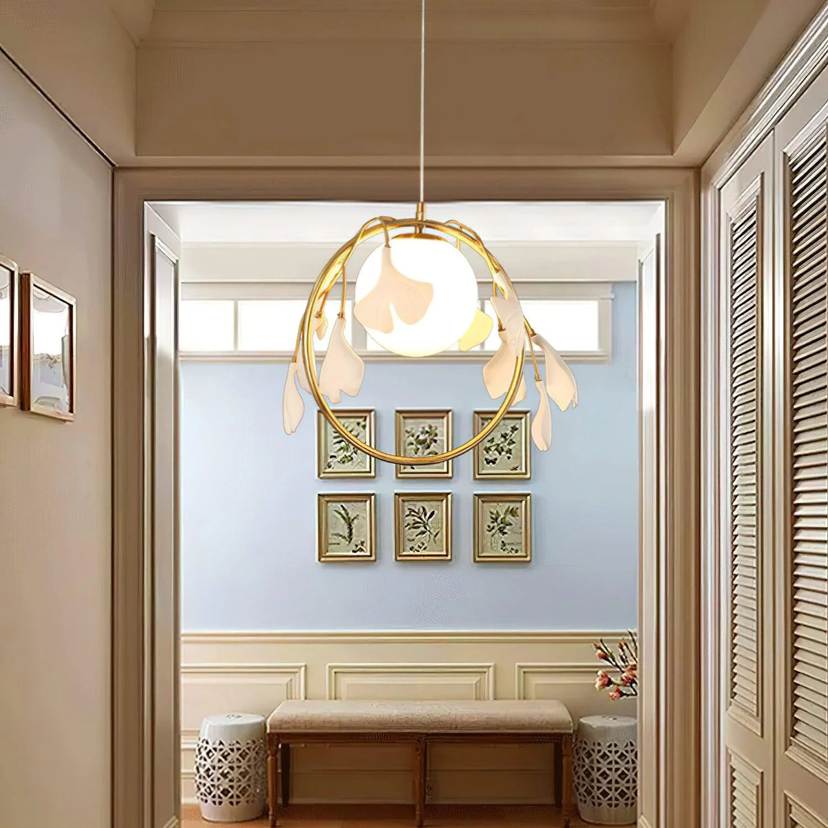 Gingko_Wreath_Pendant_Lamp_7