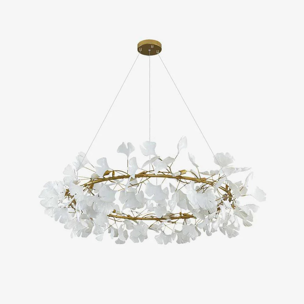 Ginkgo Circle Chandelier 1