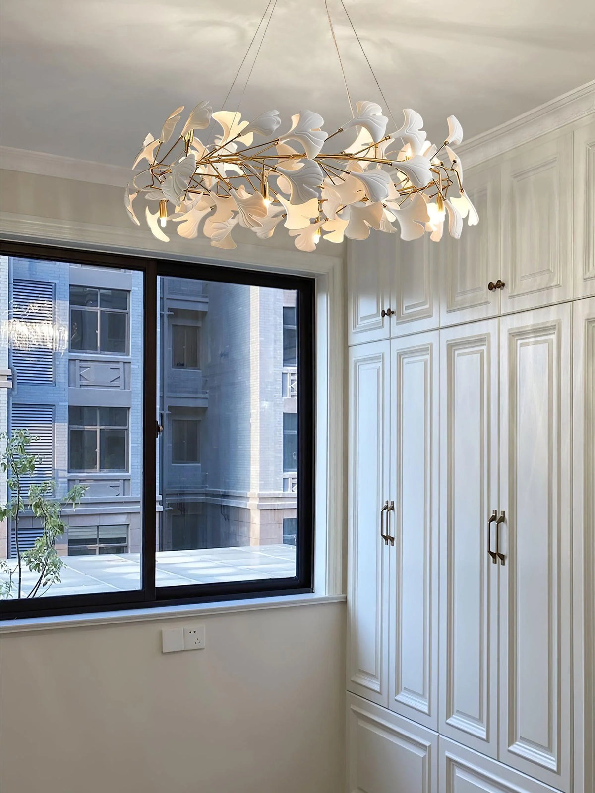 Ginkgo Circle Chandelier 12