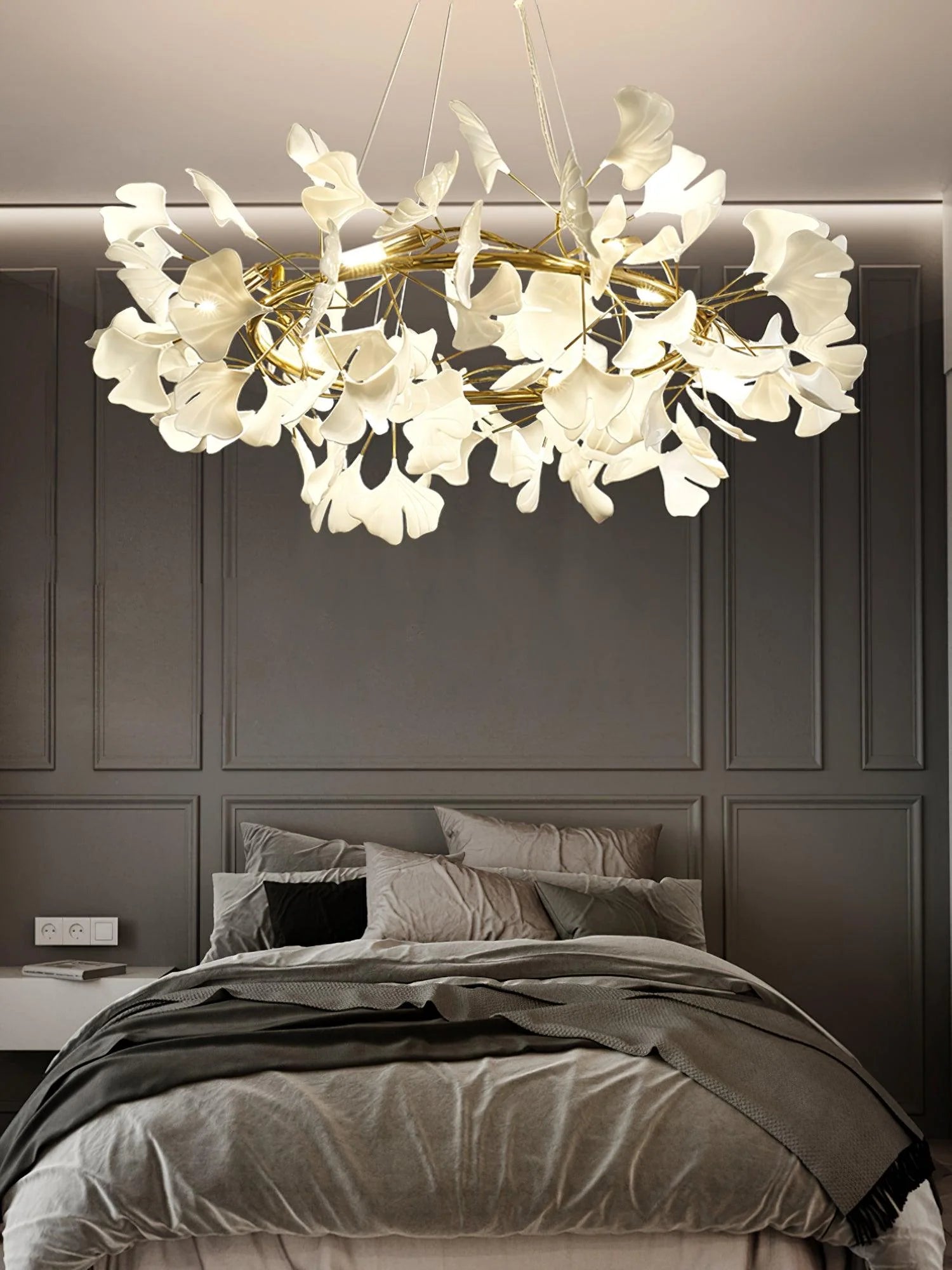 Ginkgo Circle Chandelier 14