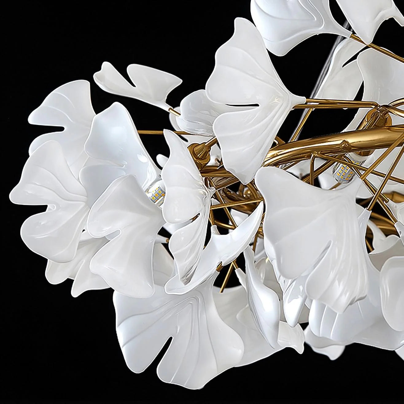 Ginkgo Circle Chandelier 17