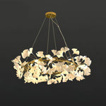 Ginkgo Circle Chandelier 8