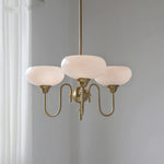 Glass Persimmon Chandelier 19