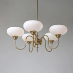 Glass Persimmon Chandelier 23