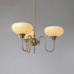 Glass Persimmon Chandelier 24