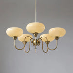 Glass Persimmon Chandelier 33