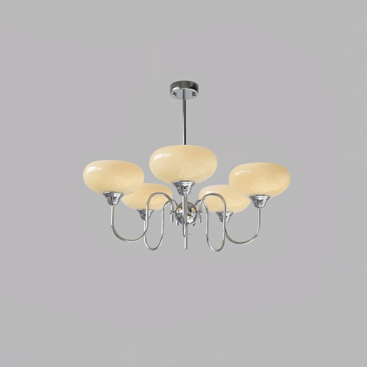 Glass Persimmon Chandelier 37