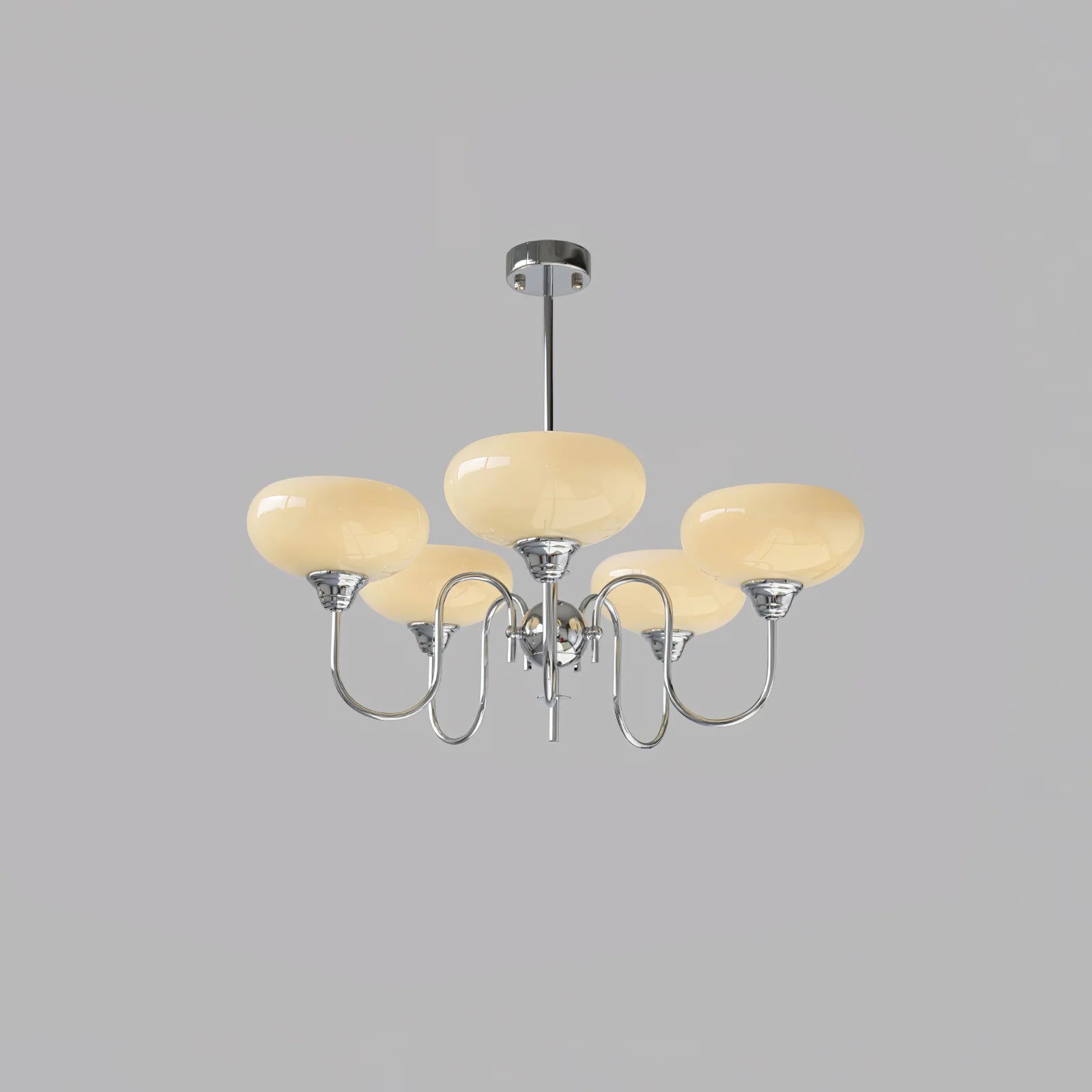 Glass Persimmon Chandelier 37