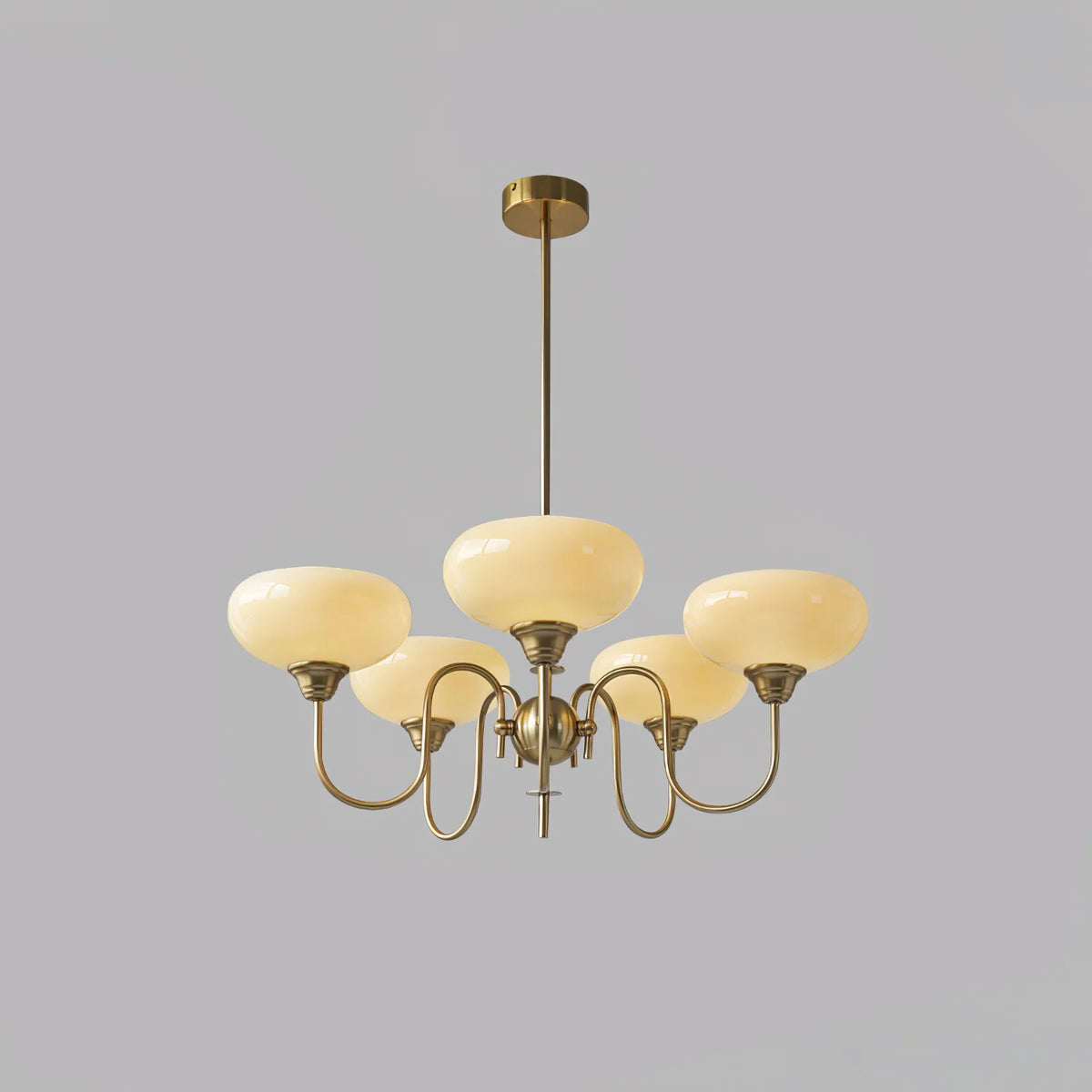 Glass Persimmon Chandelier 39