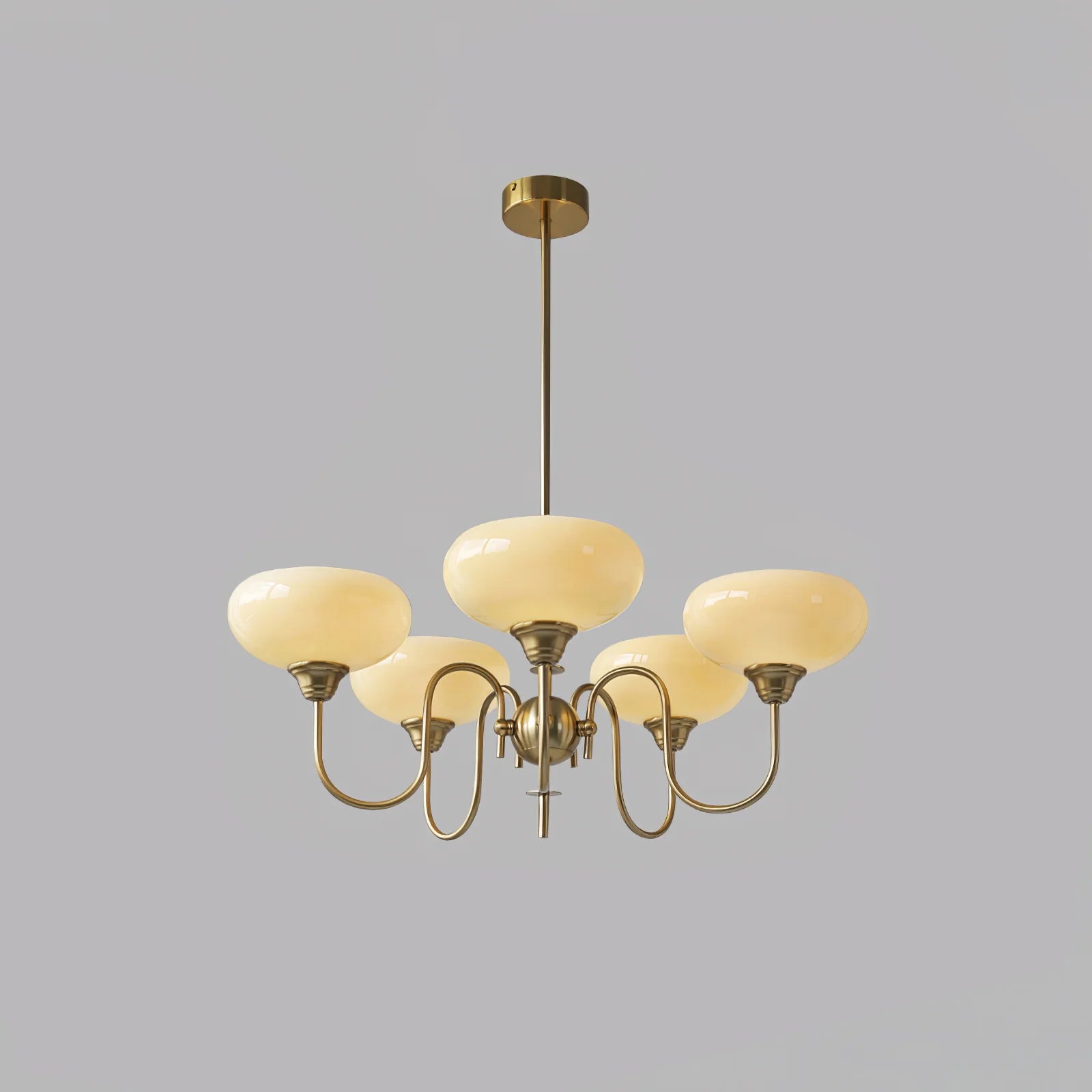 Glass Persimmon Chandelier 39