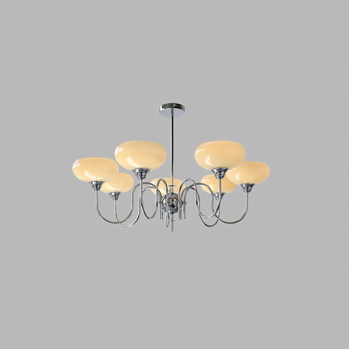 Glass Persimmon Chandelier 42