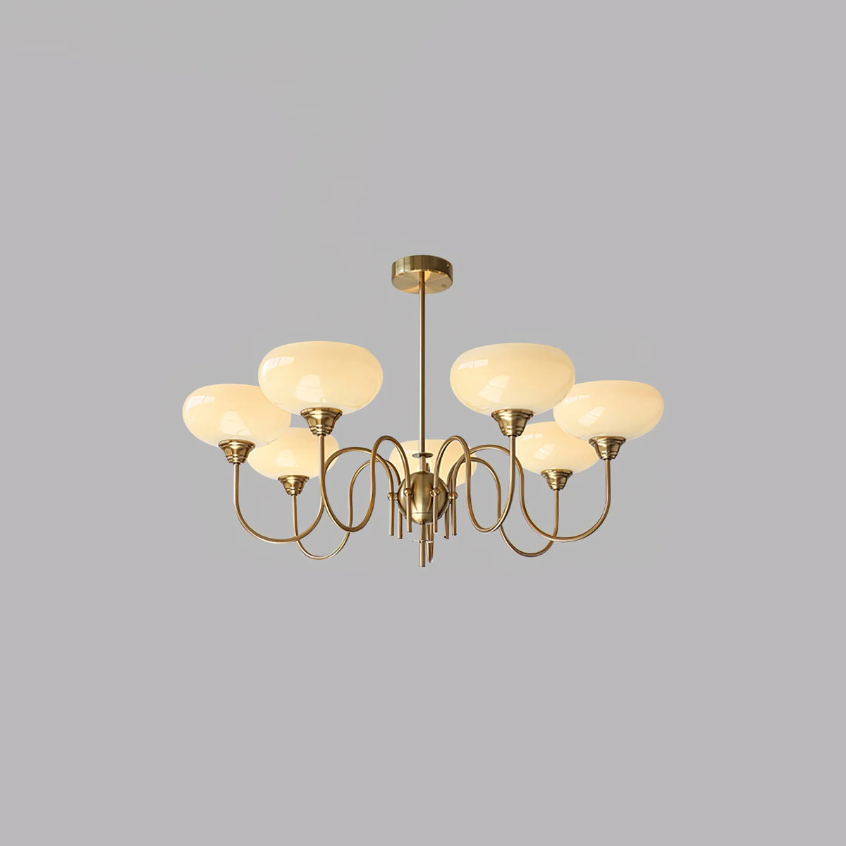 Glass Persimmon Chandelier 44