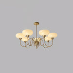 Glass Persimmon Chandelier 44