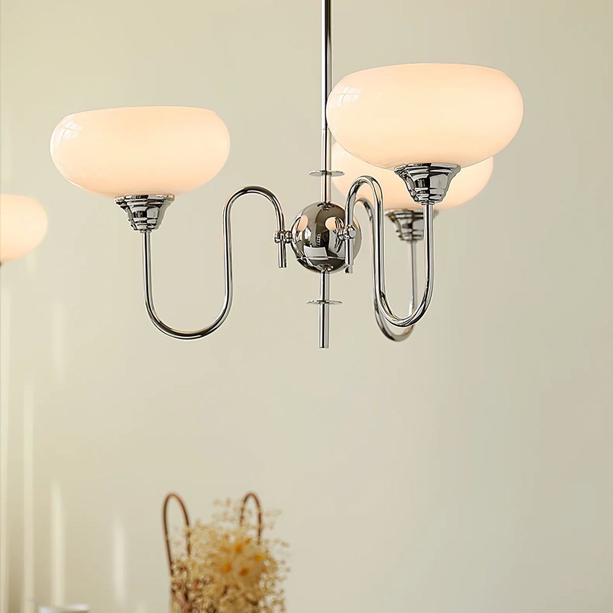 Glass Persimmon Chandelier 46