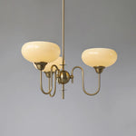 Glass Persimmon Chandelier 6