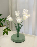 Glass Tulip Flower Table Lamp 4