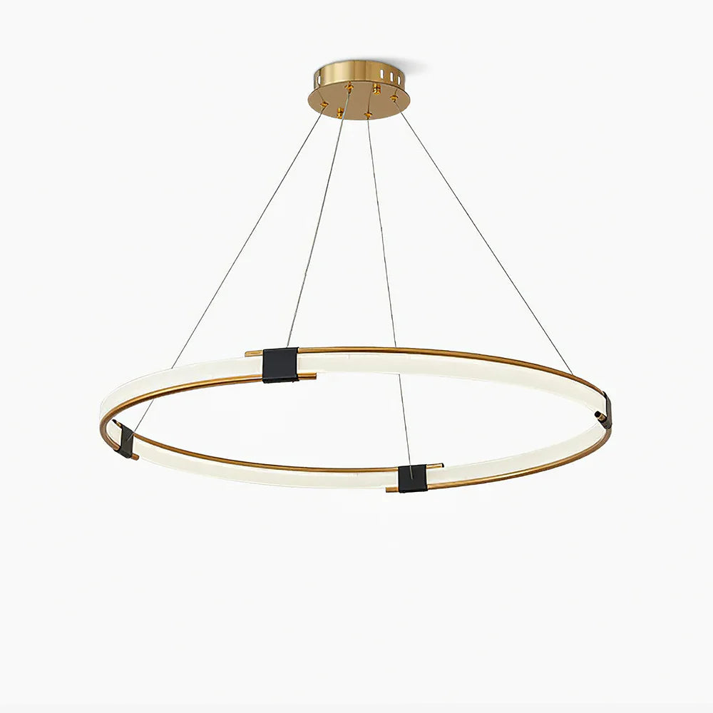 Gold Ring Pendant lamp 12