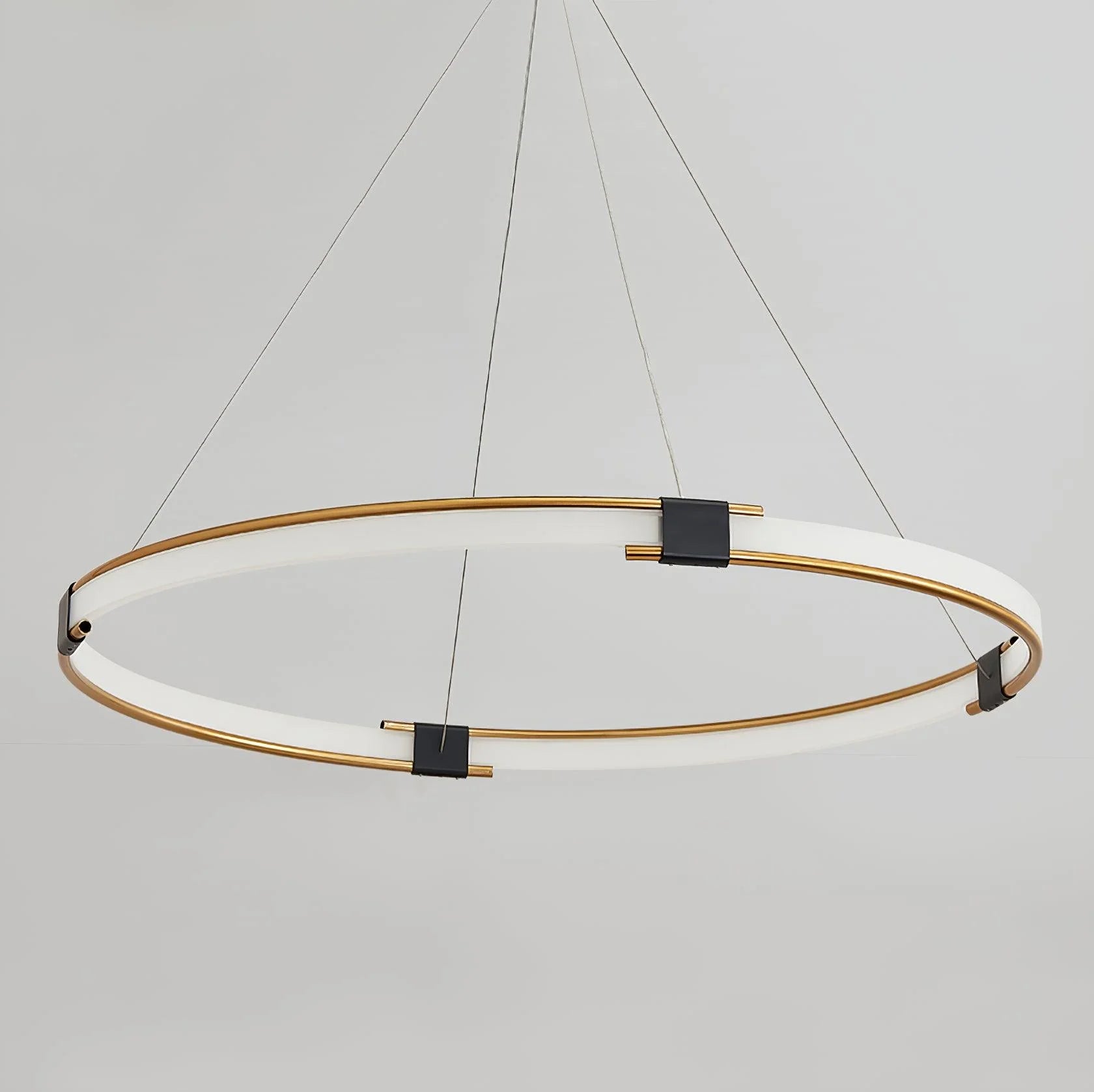 Gold Ring Pendant lamp 4