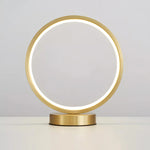 Gold Round Table Lamp 12