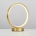 Gold Round Table Lamp 14