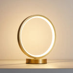 Gold Round Table Lamp 16