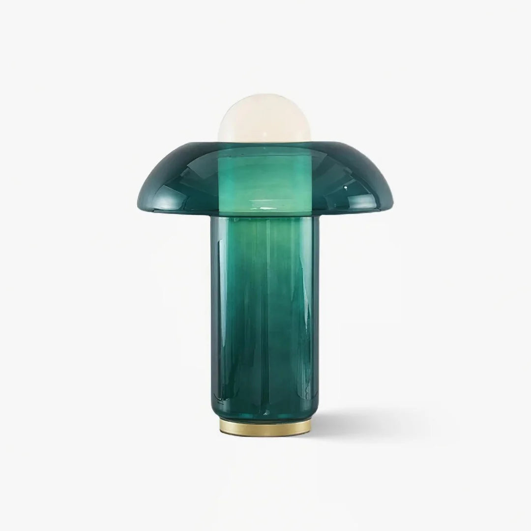 Green Mushroom Table Lamp 1