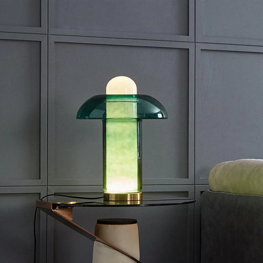 Green Mushroom Table Lamp 10