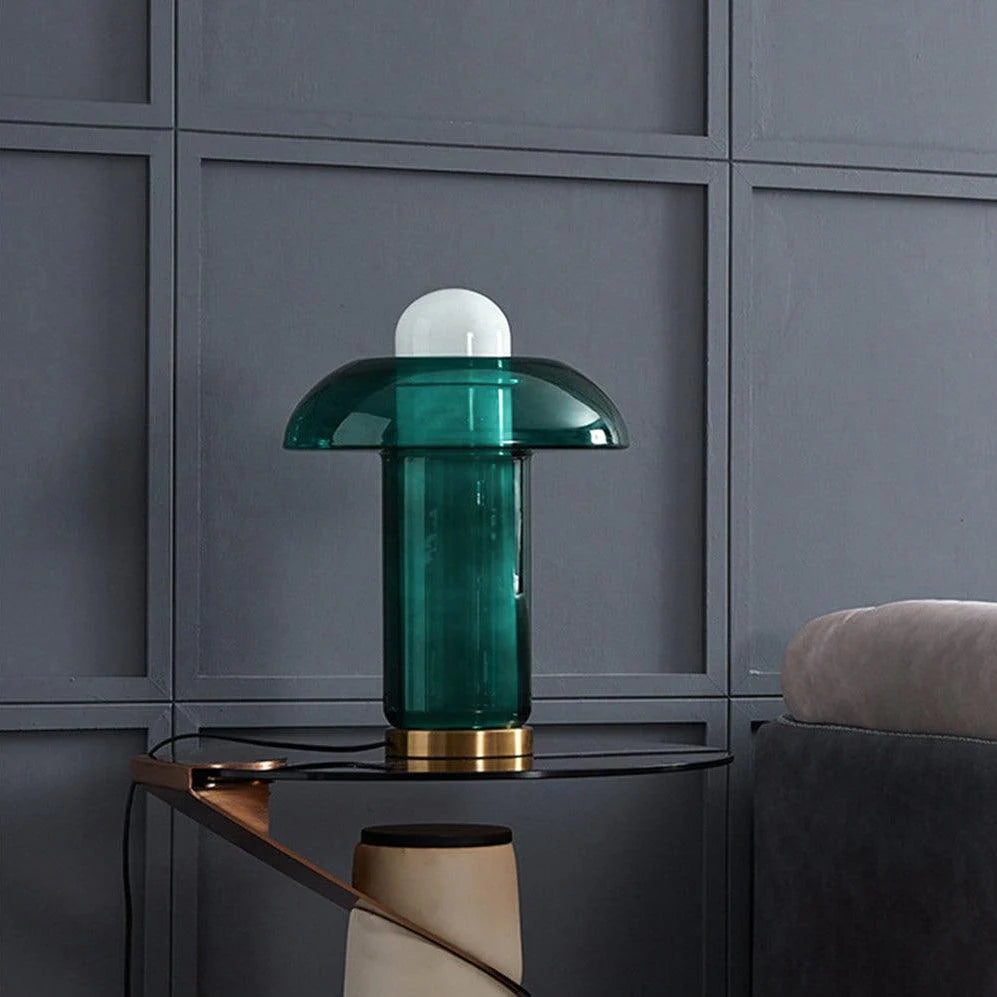 Green Mushroom Table Lamp 12