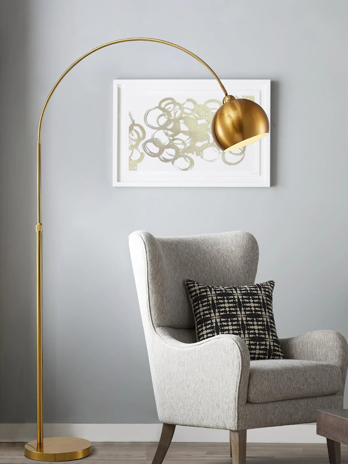 Half Circle Floor Lamp 18