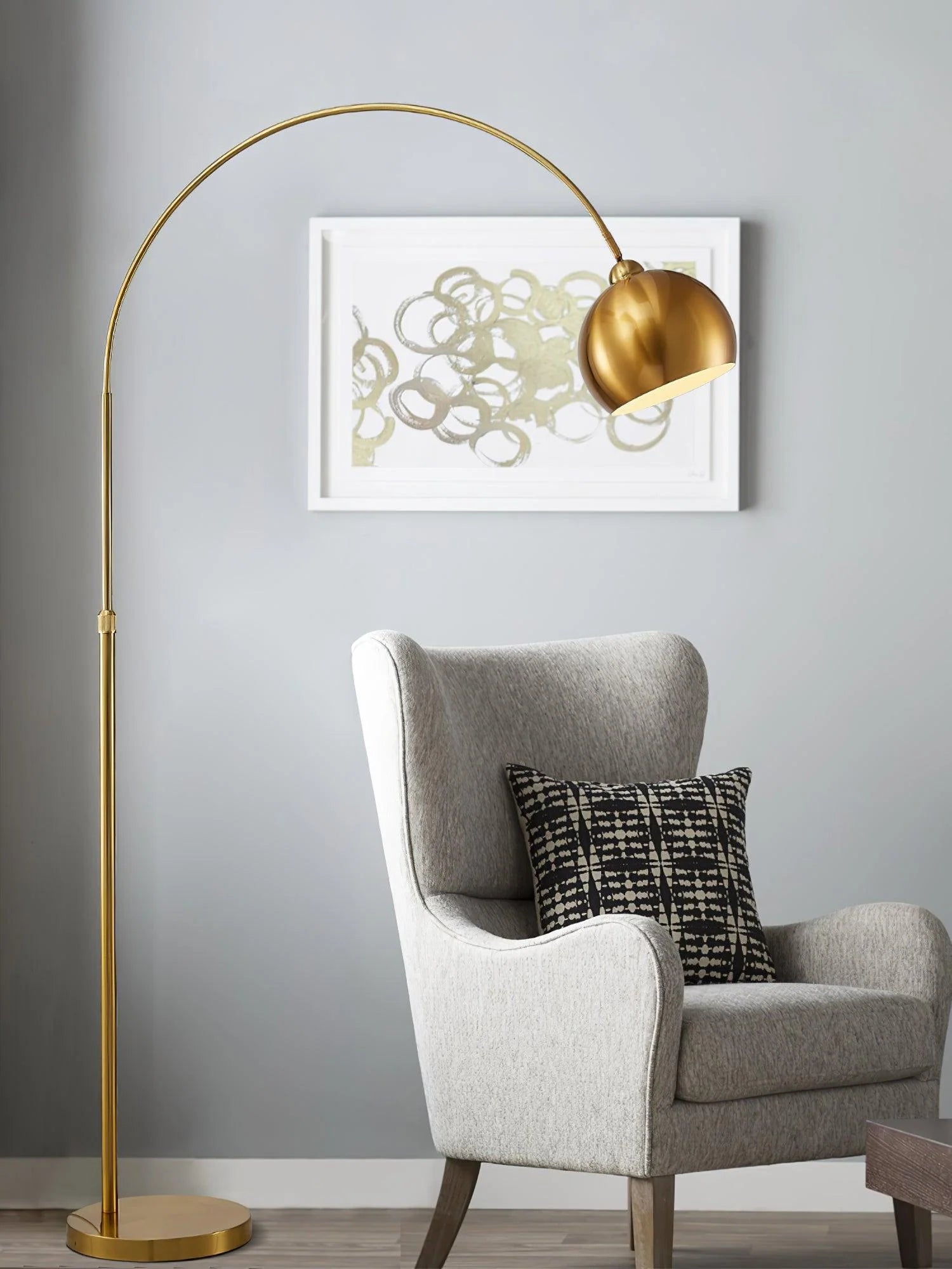 Half Circle Floor Lamp 18