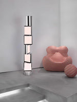 Half Cylindrical Rotating Floor Lamp 13