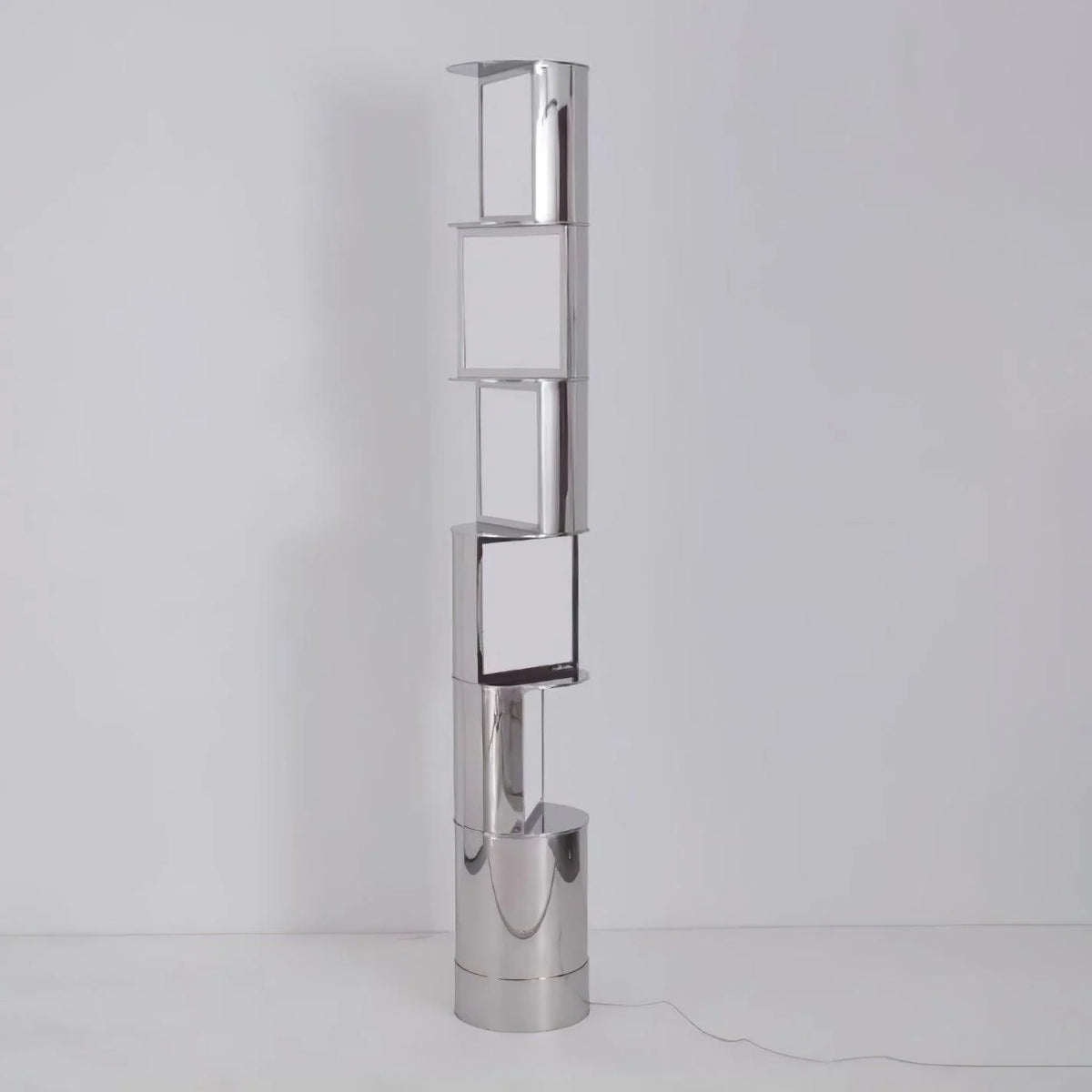 Half Cylindrical Rotating Floor Lamp 4