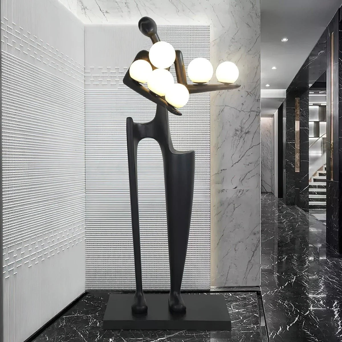 Human Sculpture Floor Lamp 21