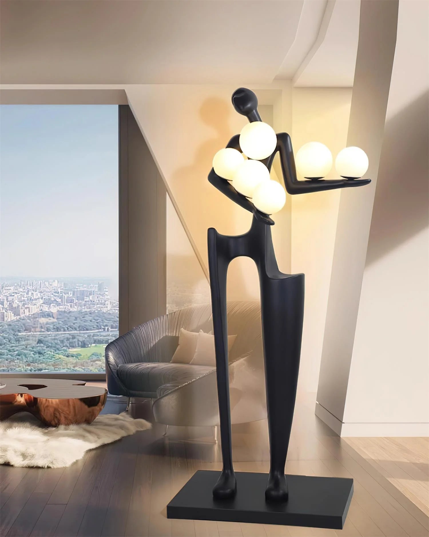 Human Sculpture Floor Lamp 3