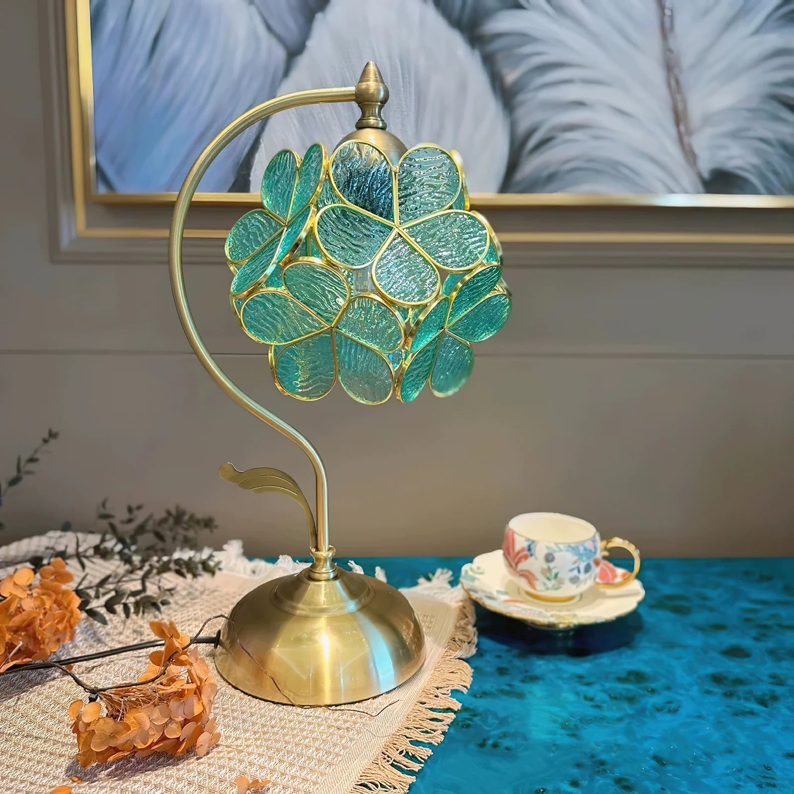 Hydrangea Table Lamp 9