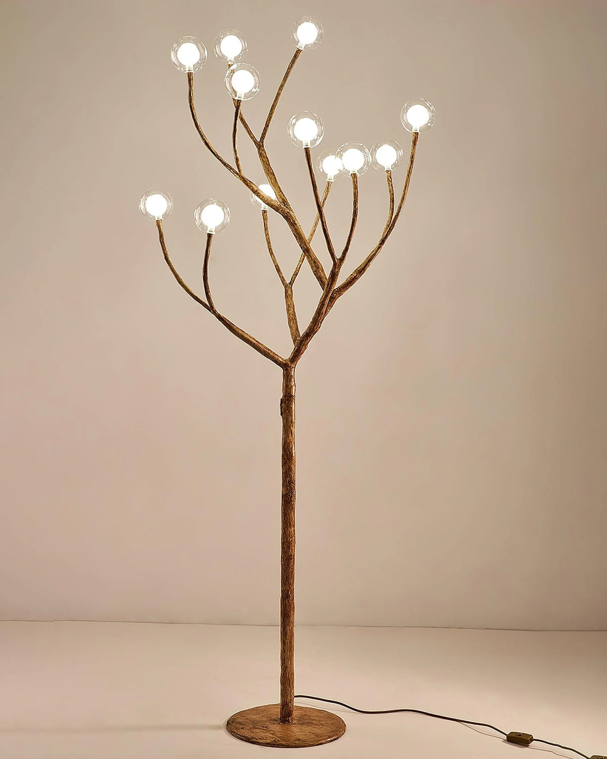 Imitation Wood Branch Floor Lamp 11