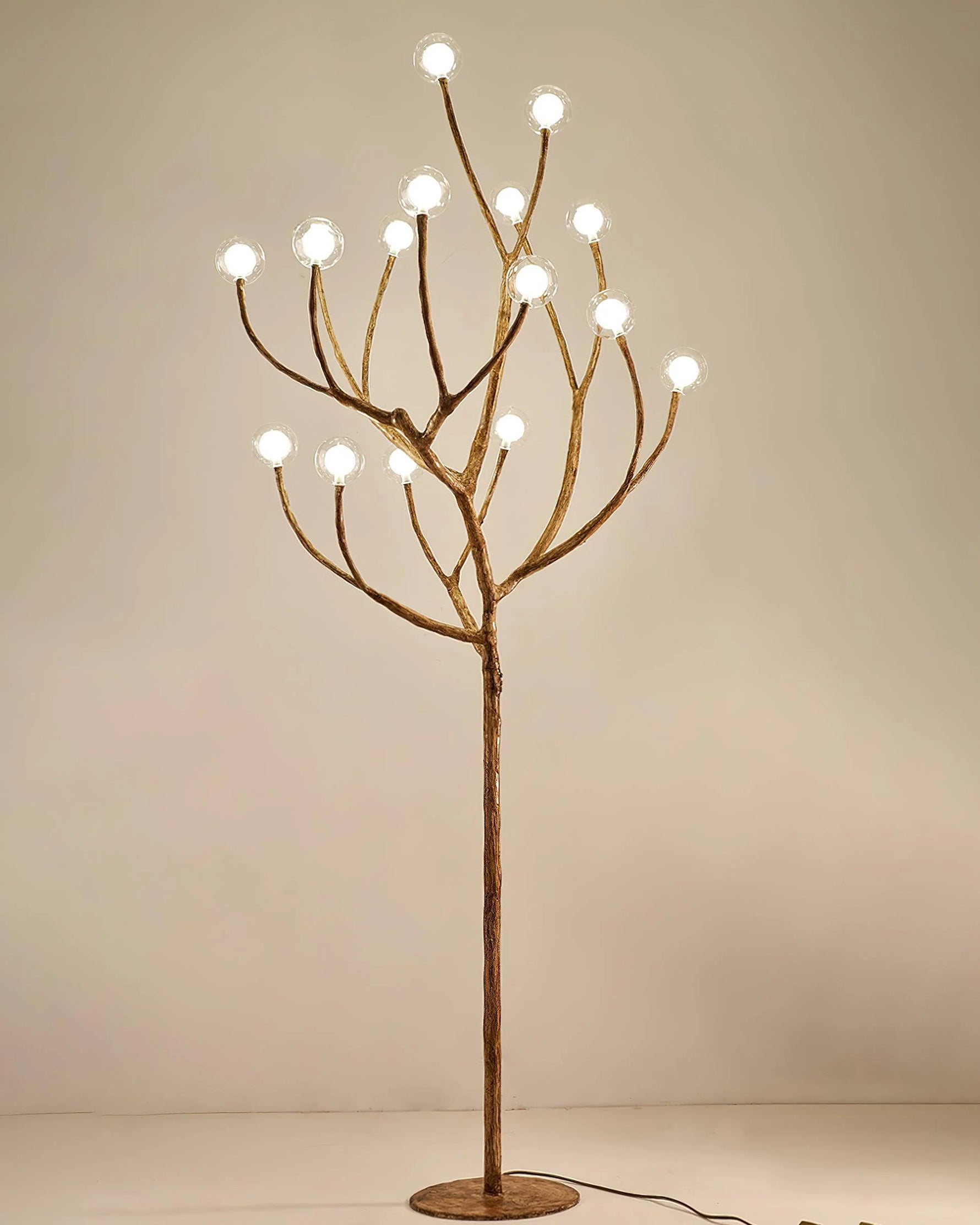 Imitation Wood Branch Floor Lamp 12