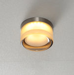 dimple wall lamp at ceiling