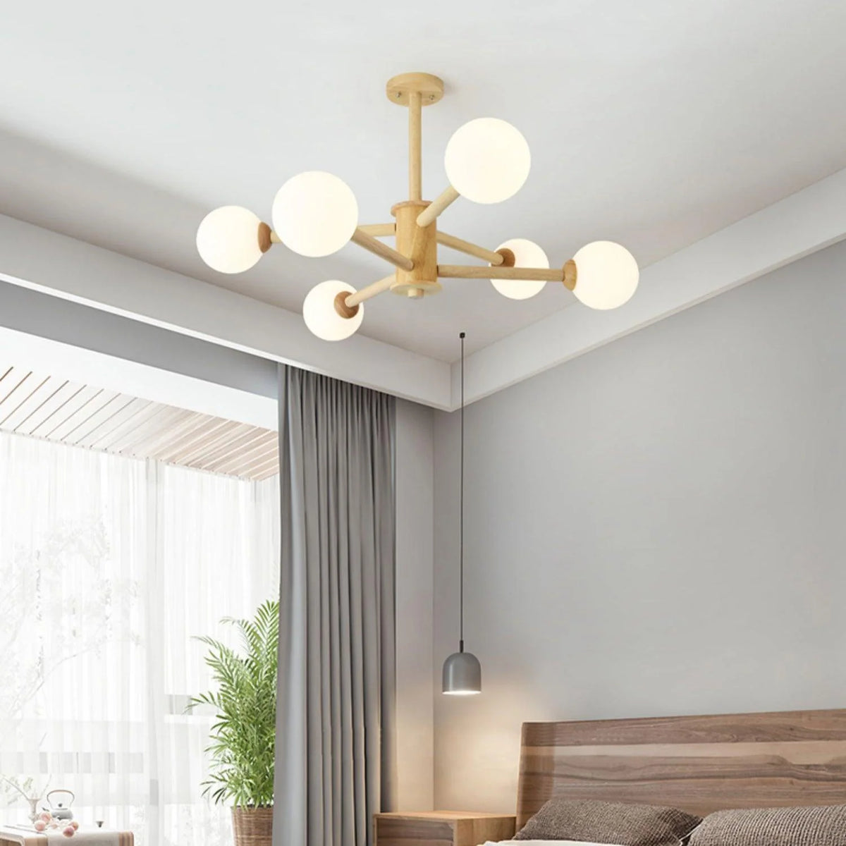 Kozan Wooden Chandelier 12