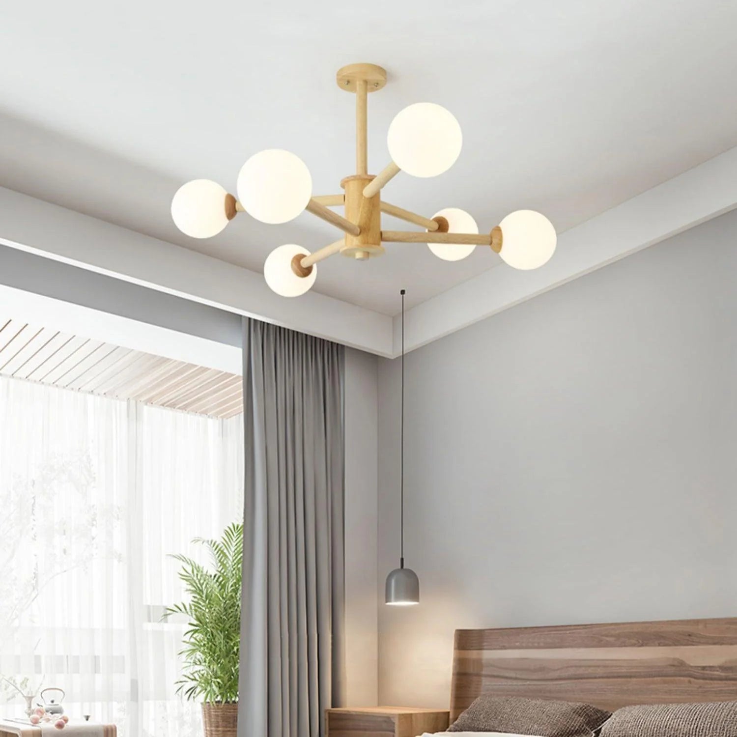 Kozan Wooden Chandelier 12